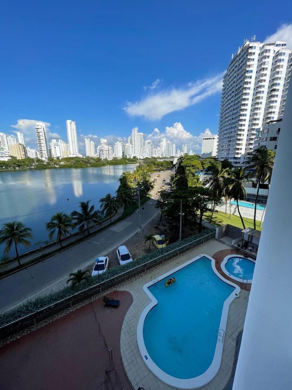 Apartamento Aparta-estudio Con Hermosa Vista Barrio Laguito Cartagena