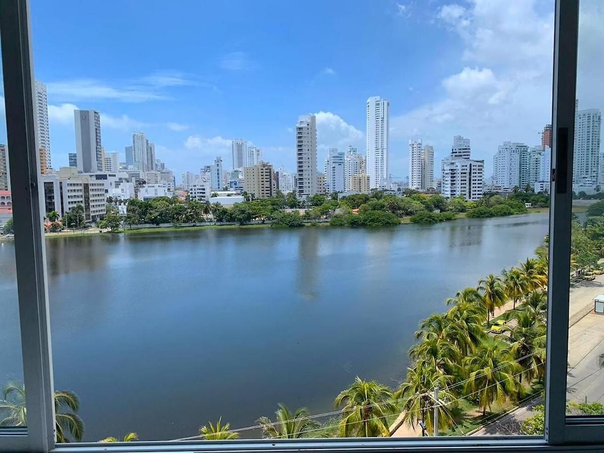 Apartamento Aparta-estudio Con Hermosa Vista Barrio Laguito Cartagena