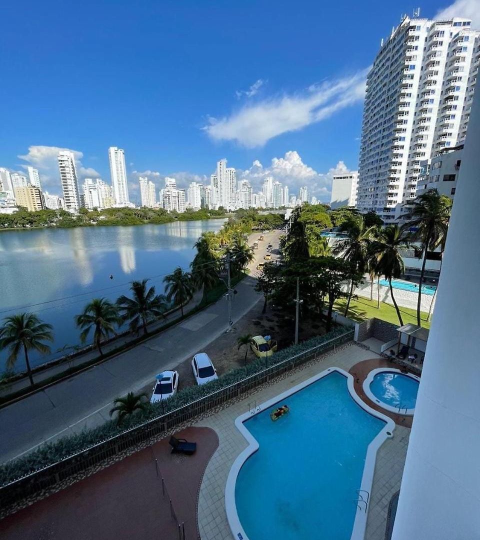 Apartamento Aparta-estudio Con Hermosa Vista Barrio Laguito Cartagena